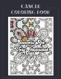 Cancer Coloring Book: Zodiac sign coloring book all about what it means to be a Cancer with beautiful mandala and floral backgrounds.