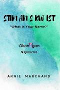Stim an S KW Ist: What is your name
