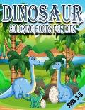 Dinosaur Coloring Books for Kids 3-5: Dinosaur Gifts Cute - Paperback Coloring to