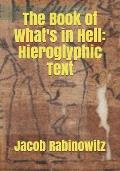 The Book of What's in Hell: Hieroglyphics