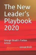 The New Leader's Playbook 2020: George Bradt's Forbes Article
