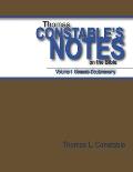 Thomas Constable Notes on the Bible Vol. 1