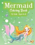 Mermaid Coloring Book For Kids Ages 4-8: A creative and fun activity for boys and girls
