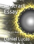 Abstract Essay: Volume 222 Black Hole Gravity