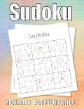 Sudoku Medium to Hard 320 Puzzles: Large Print Sudoku Puzzle Book 320 PAGE