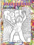 Psychedelic Coloring Book for Adults: A Trippy Psychedelic Coloring Book For Adults