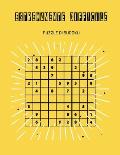 Estremamente difficile Puzzle di Sudoku: Solo per persone intelligenti, soluzione alla fine del libro.