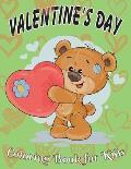 Valentine's Day Coloring Book for Kids: 8.5*11, 100 page - Valentine's day gift 2021 - Cute Coloring Book for Little Girls and Boys - Animals, Unicorn