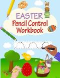 Pencil Control Workbook: Easter Activity Book For Kids, Learn To Draw By Tracing, Practice Tracing Lines For Kids, Pencil Skills Workbook