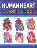 Human Heart Coloring Book: Human Heart Student's Self-test Coloring Book for Cardiologist Perfect Gift for Medical School Students, Nurses, Docto