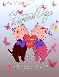 valentine's day coloring book for kids ages 8-12: A Very Cute Coloring Book for Little Girls and Boys