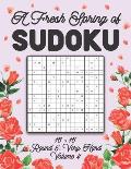 A Fresh Spring of Sudoku 16 x 16 Round 5: Very Hard Volume 4: Sudoku for Relaxation Spring Puzzle Game Book Japanese Logic Sixteen Numbers Math Cross