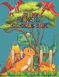 Jumbo Dinosaur Coloring Book: Coloring and Activity Book With Jumbo Dinosaurs