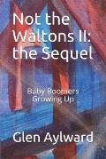 Not the Waltons II: the Sequel: Baby Boomers Growing Up