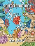 Adult Coloring Book: Sea Life