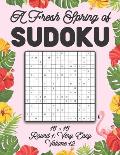 A Fresh Spring of Sudoku 16 x 16 Round 1: Very Easy Volume 12: Sudoku for Relaxation Spring Puzzle Game Book Japanese Logic Sixteen Numbers Math Cross