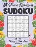 A Fresh Spring of Sudoku 16 x 16 Round 1: Very Easy Volume 16: Sudoku for Relaxation Spring Puzzle Game Book Japanese Logic Sixteen Numbers Math Cross