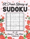 A Fresh Spring of Sudoku 16 x 16 Round 5: Very Hard Volume 19: Sudoku for Relaxation Spring Puzzle Game Book Japanese Logic Sixteen Numbers Math Cross