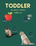 Toddler Activity books: First Learn to Write workbook. Practice line tracing, pen control to trace and write ABC Letters, Numbers and Shapes (