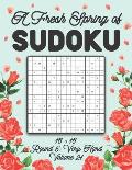 A Fresh Spring of Sudoku 16 x 16 Round 5: Very Hard Volume 21: Sudoku for Relaxation Spring Puzzle Game Book Japanese Logic Sixteen Numbers Math Cross