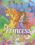 Princess Coloring Book: Great Coloring Book for Adults Relaxation and Stress Relief