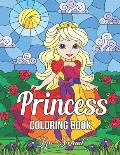 Princess Coloring Book: Coloring Book For Experienced User (Stress Relief)