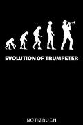 Evolution of Trumpeter: A5 WOCHENPLANER f?r Trompetenspieler - Originelles Geschenk f?r Trompeter, Blasmusiker, Dirigenten, Musiker - Orcheste
