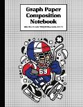 Graph Paper Composition Notebook Quad Rule 5x5 Grid Paper - 150 Sheets (Large, 8.5 x 11): Hockey Kid France