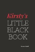 Kirsty's Little Black Book: Kirsty's Little Black Book