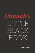 Hannah's Little Black Book: Hannah's Little Black Book