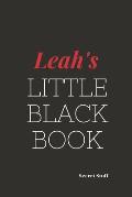 Leah's Little Black Book: Leah's Little Black Book