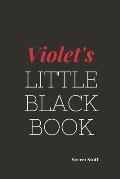 Violet's Little Black Book: Violet's Little Black Book