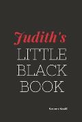 Judith's Little Black Book.: Judith's Little Black Book.