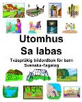 Svenska-Tagalog Utomhus/Sa labas Tv?spr?kig bildordbok f?r barn