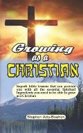 Growing as a Christian: Superb bible lessons that can provide you with all the essential Spiritual ingredients you need to be able to grow as