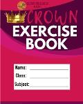 Crown Exercise Book (Red)