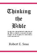 Thinking the Bible