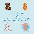 Carson & Bedtime Teddy Bear Fellows: Short Goodnight Story for Toddlers - 5 Minute Good Night Stories to Read - Personalized Baby Books with Your Chil