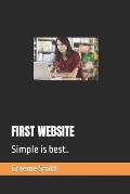 First Website: Simple is best.
