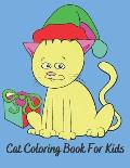 Cat Coloring Books For Kids: Cat Coloring Book For kids 40 Pages, Simple And Fun Designs 8.5 x 11 Coloring Book .