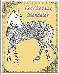 Les Chevaux Mandalas: Livre de coloriage d'animaux pour adultes et enfants avec des dessins de chevaux zentangle - cahier de 25 pages ? colo