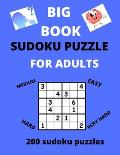 Big Book Sudoku Puzzle for Adults: Best Book of brin games, Large Print Puzzle Book For Adults .
