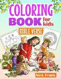 Bible Verse Coloring Books for Kids: Inspiring Verses with Animals and Figures for Children, Girls, and Boys. Activity Book Perfect Gift