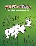 Butts-A-Nimals: A colouring book of animals with butts for faces