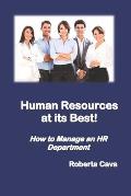Human Resources at its best!