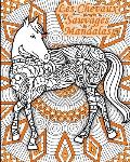 Les Chevaux Sauvages Mandalas: Livre de coloriage d'animaux pour adultes et enfants avec des dessins de chevaux zentangle sur fond de Mandala - cahie