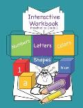 Interactive Workbook Preschool to Grade 3: Interactive Activity Book For Ages 4-8