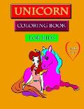Unicorn Coloring Book for Kids Ages 3-8: Unicorn Activity Book for Kids/magical unicorn designs for girls/ A Fun and Educational Children's Workbook f