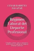 R?gimen Laboral del Deporte Profesional: Estudios jur?dicos sobre el deportista profesional, su contrato de trabajo y derechos colectivos