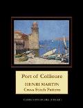 Port of Collioure: Henri Martin Cross Stitch Pattern